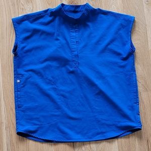 Royal Blue Rafaela Scrub top